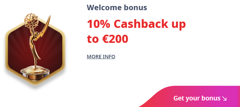 Infinity Casino Welcome bonus 2 Promotions